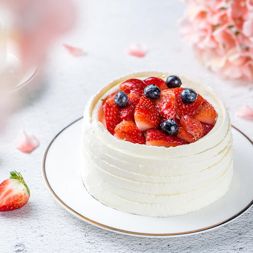 【草莓蛋糕的颜值担当，果肉细密，鲜嫩可口】草莓软忌廉Strawberry Mascarpone Cream（广深） 商品图2