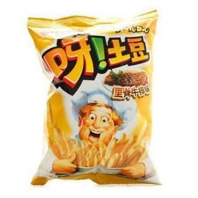 【零食】呀土豆里脊牛排40g/袋