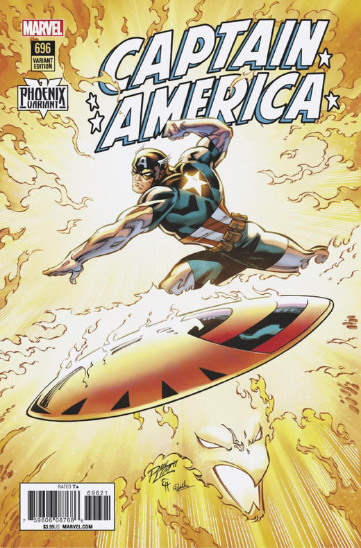 美国队长 主刊 Captain America V8（2017）变体 商品图8