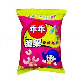 【零食】乖乖脆果草莓70g/袋