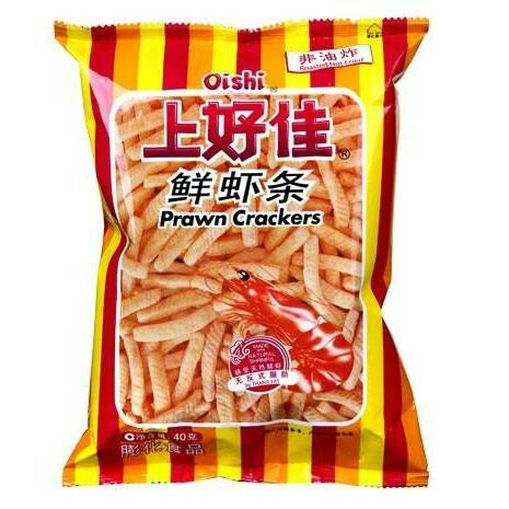 【零食】上好佳鲜虾条40g/袋 商品图0