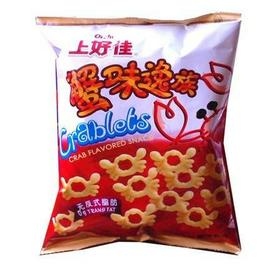 【零食】上好佳蟹味逸族40g/袋
