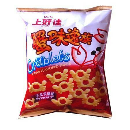 【零食】上好佳蟹味逸族40g/袋 商品图0