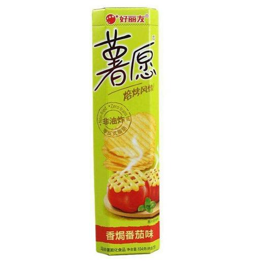 【零食】薯愿香焗番茄味104g/袋 商品图0