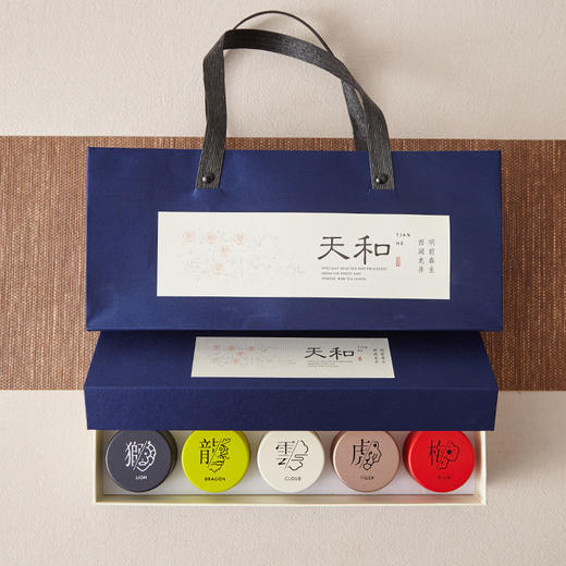 古一宏 丨西湖龙井（狮龙云虎梅）明前特级龙井 集齐五大核心产区 天和礼盒装 50g 2022年绿茶新茶，现货发售 商品图1