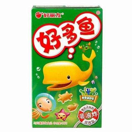 【零食】好多鱼鲜香海苔味33g 商品图0