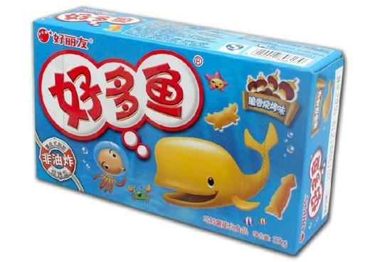 【零食】好多鱼脆香烧烤味33g/盒 商品图0