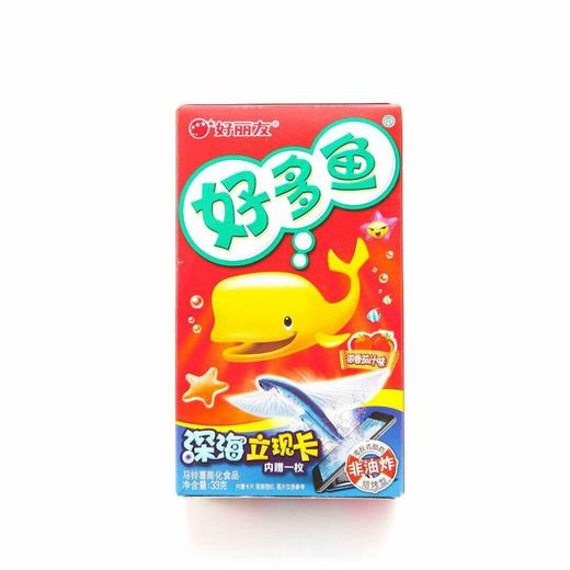 【零食】好多鱼浓香茄汁味33g/盒 商品图0