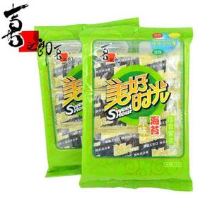 【零食】美好时光海苔4.5g/袋