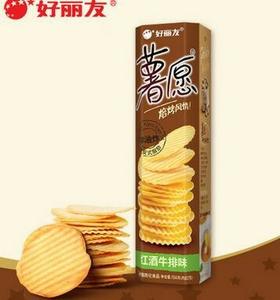 【零食】薯愿红酒牛排104g/盒