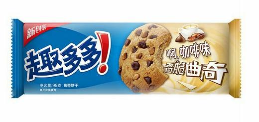 【零食】趣多多饼干咖啡味95g/袋 商品图0