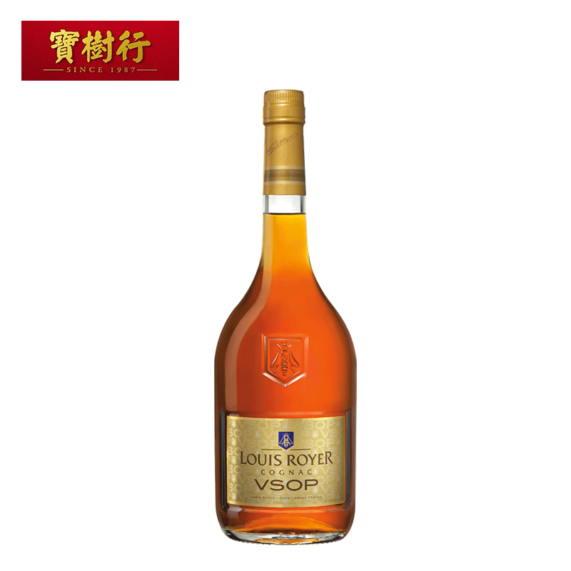 【无盒低价】louisroyer 路易老爷vsop3000ml大瓶装 干邑白兰地法国