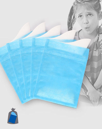 （永久下架）【品质优选】男女通用内急应急袋|便携式5个装  关键时刻非它不可 商品图0