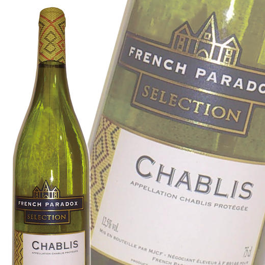 茗酊古堡－夏布利白葡萄酒 French Paradox Chablis 750ml 商品图0