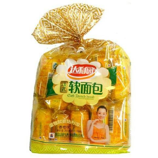 【零食】达利园软面包香橙味200g/袋 商品图0