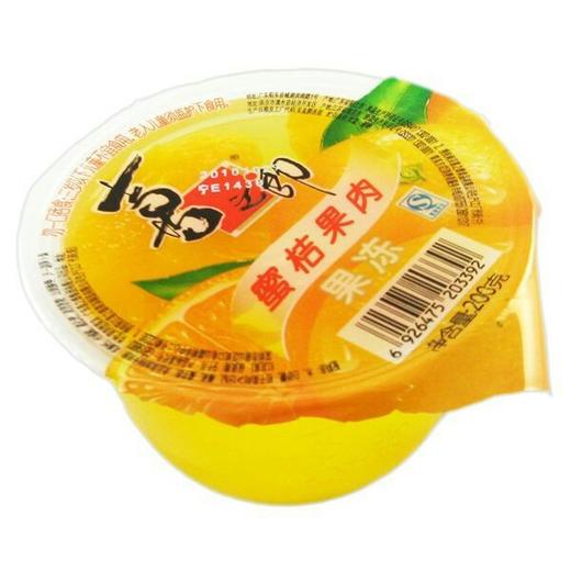 【零食】喜之郎果肉杯蜜桔味200g/盒 商品图0