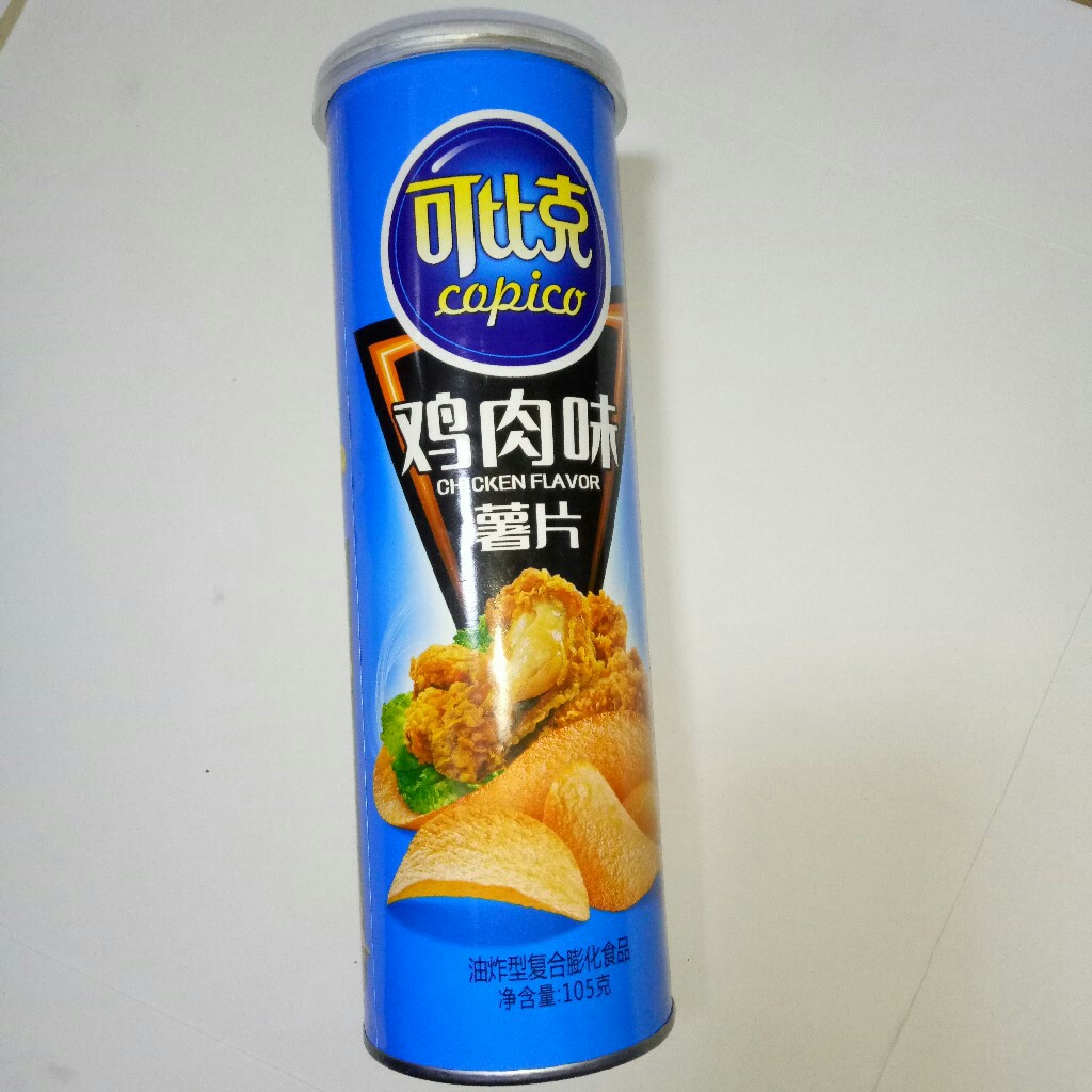 【零食】可比克暑片鸡肉味105g/桶