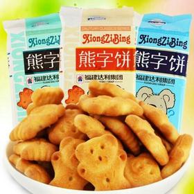 【零食】达利园熊字饼干115g/袋