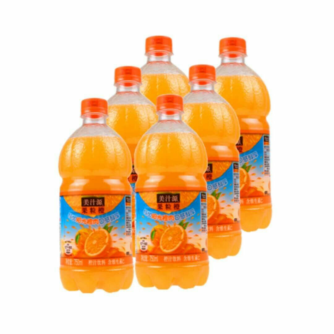 蓝湾美汁源果粒橙750ml