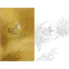 竖幅工笔花鸟白描底稿-周中耀《江湖春秋》-多种白描尺寸可选-ZT38 商品缩略图0