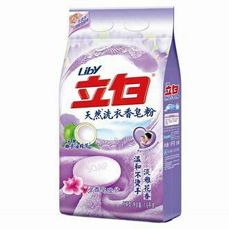 【清洁】立白天然洗衣香皂粉1.6kg/袋 商品图0