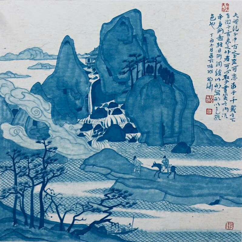 杨潇作品(新工笔)