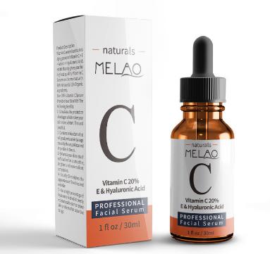 【化妆品】MELAO VC补水保湿精华透明质酸vc精华液 商品图2