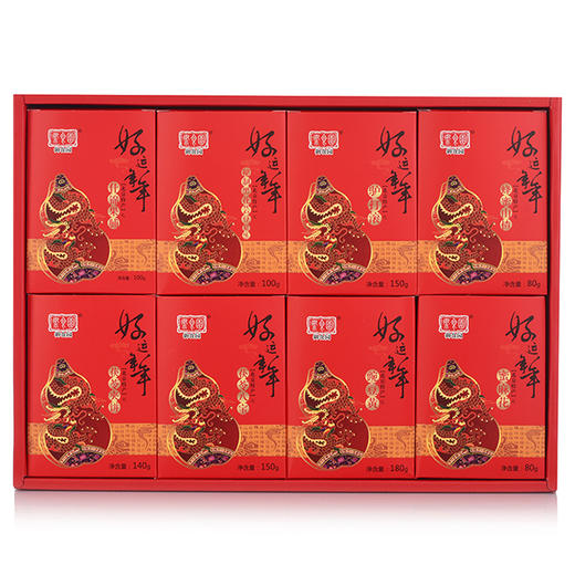 御食园 北京特产 好运年年980g特产礼盒 传统北京果脯礼盒 小吃食品商务馈赠员工福利 商品图2
