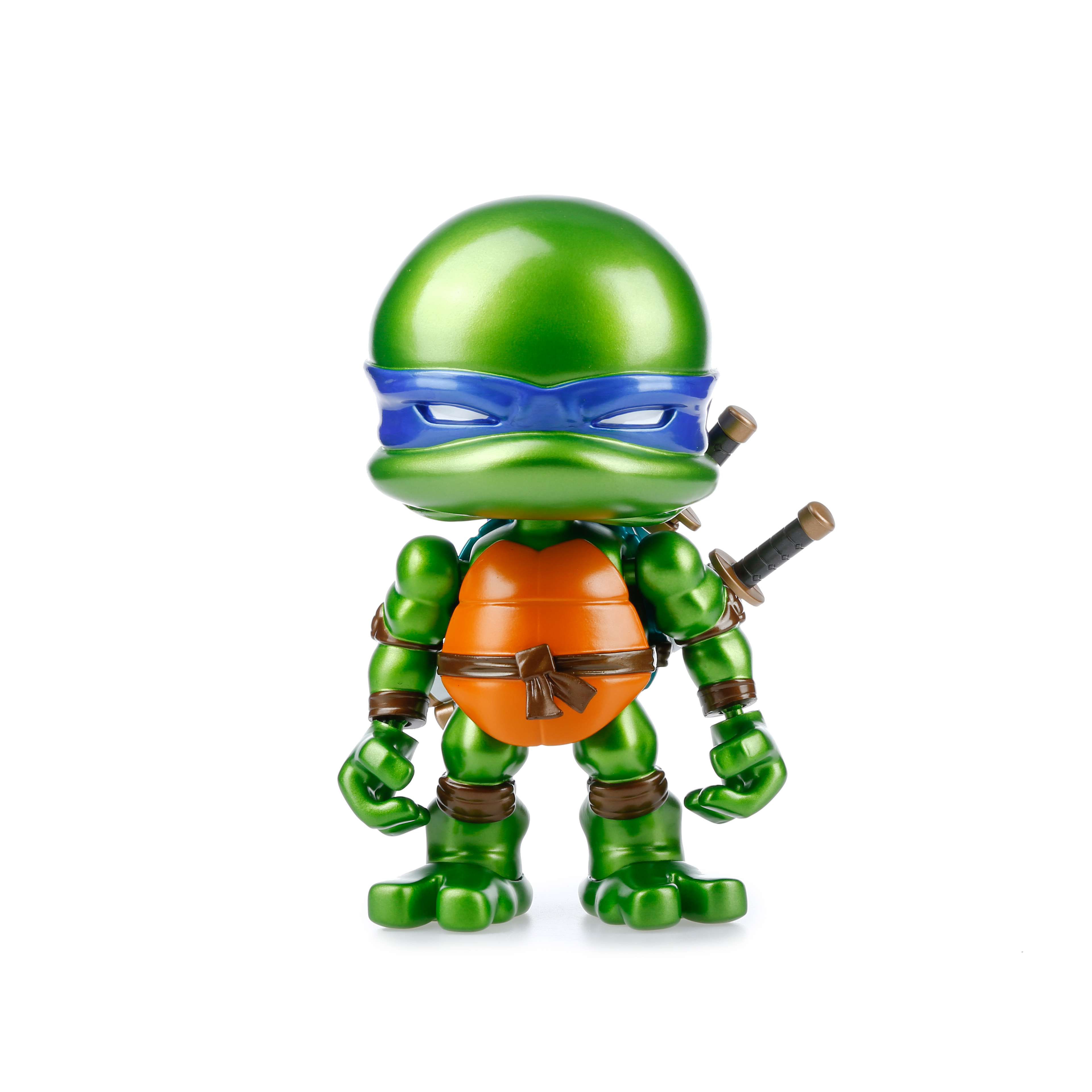 忍者神龟-李奥纳多 金属版 tmnt 8" leo metallic