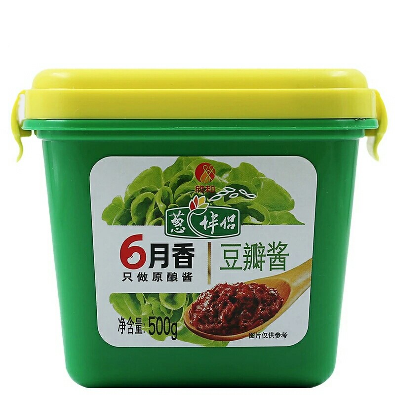 蓝湾 葱伴侣六月香豆瓣酱500g