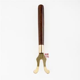 朱炳仁铜 茶道用品 茶艺君子---壶叉
