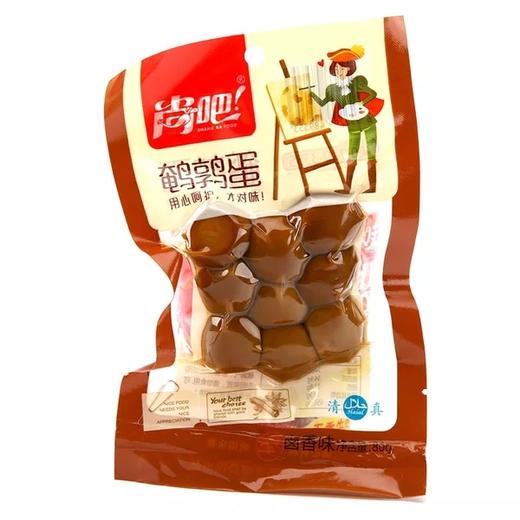 尚吧鹌鹑蛋卤味  麻辣味80g 商品图1