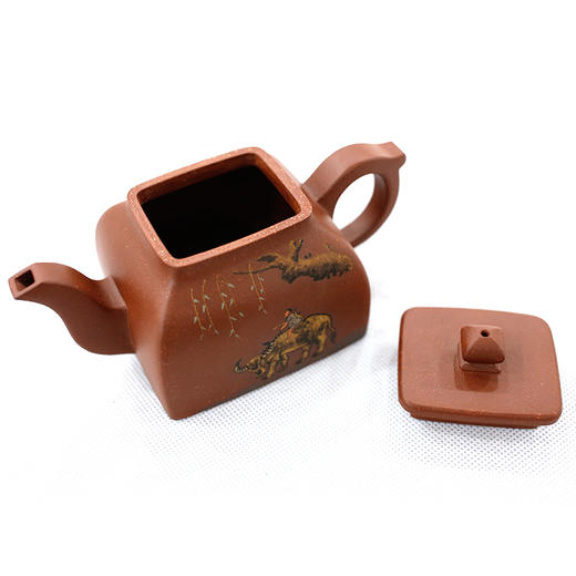 【惠风和畅】林茂森大师手工紫砂壶 商品图6