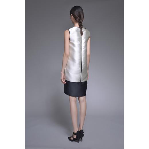 光泽质感礼服裙 商品图1