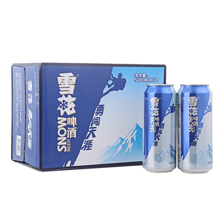 雪花勇闯天涯啤酒500ml12听整箱