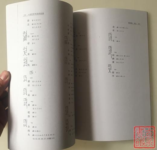 《契丹字研究述略八思巴文字汇》影印本 商品图4