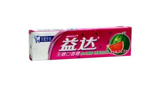 【休闲】益达口香糖清爽西瓜味13.5克五片装 商品图0