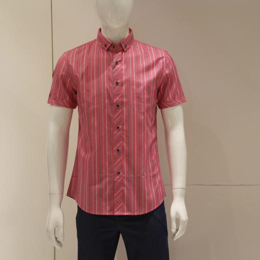 【5.18店庆自提】5F男装BiancoNero宾可尼罗夏季衬衫BGXCC321  活动价455【待调整】 商品图0