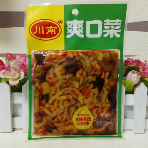 川南黄花什锦爽口开胃菜红油豇豆榨菜下饭菜麻辣三丝120g 商品图3