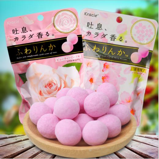 。KRACIE玫瑰香味糖果32g 商品图0
