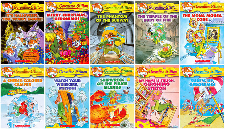 老鼠记者geronimo stilton 销量过亿册的超级畅销书