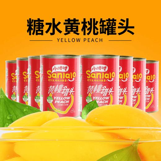 黄桃罐头 黄桃对开 425g 2/5/12罐 商品图3