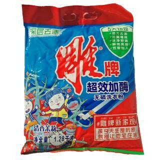 【清洁】雕牌超效加酶洗衣粉1.28kg/袋 商品图0