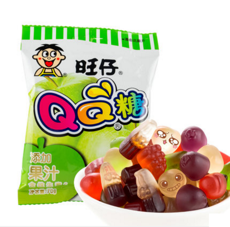 23g旺仔qq糖(青苹果味)7310