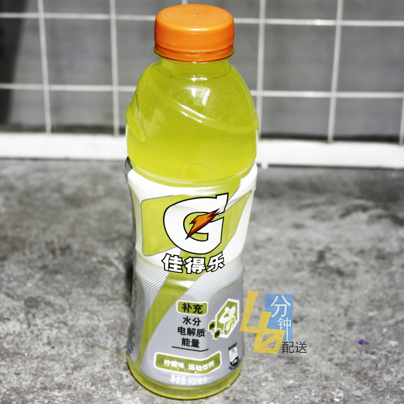 佳得乐柠檬味600ml