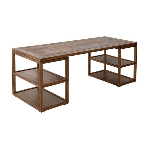 新仿黑胡桃木新中式书桌画案写字台QN1608001790 Newly made Black walnut wood Reproduction Besk 商品图2