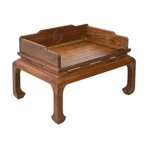 新仿黑胡桃木新中式宝座禅椅椅子DXH15110010 Newly made Black walnut wood Reproduction Throne 商品图2