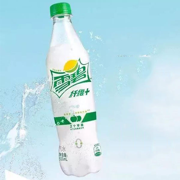 雪碧纤维 柠檬味汽水500ml