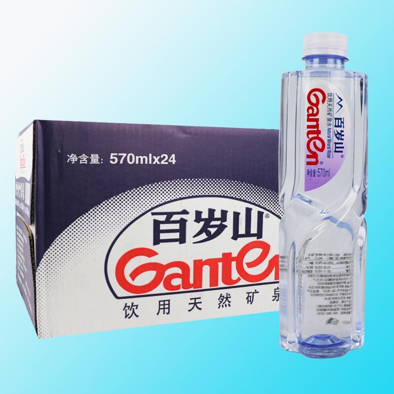 景田 百岁山 矿泉水 整件 570ml/24瓶
