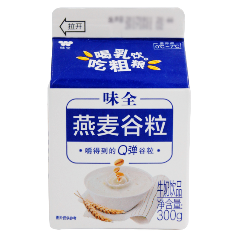 味全 燕麦牛奶 300g/盒